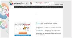 Desktop Screenshot of educajoomla.com
