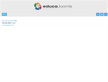 Tablet Screenshot of educajoomla.com